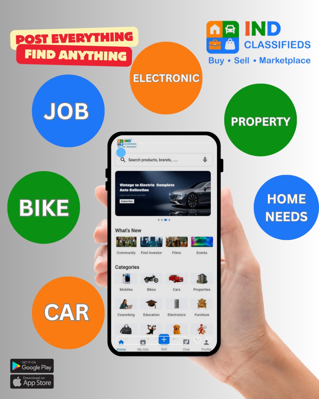 India’s Best Free Classifieds Platform