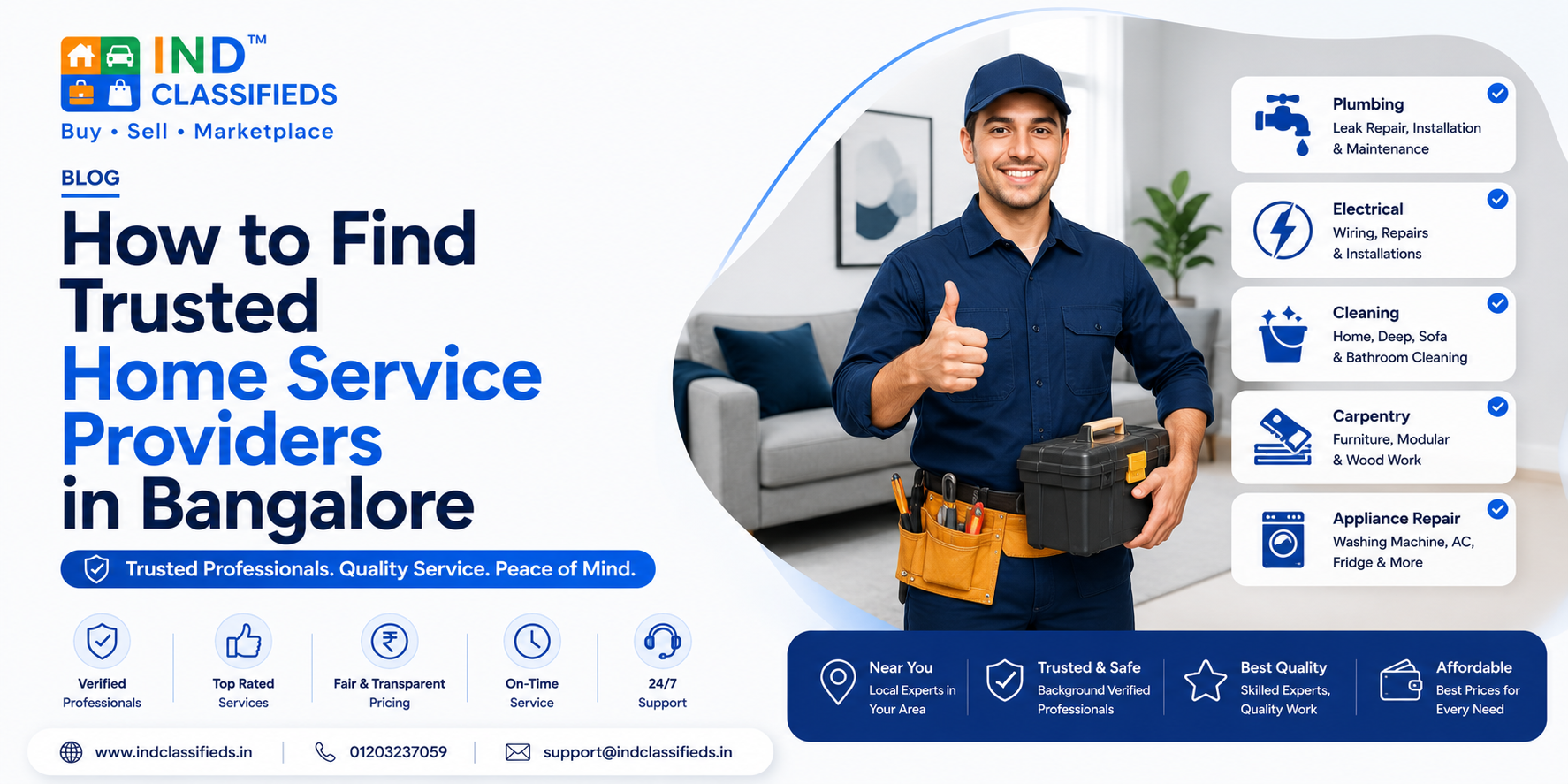 How to Find Trusted Home Service Providers in Bangalore